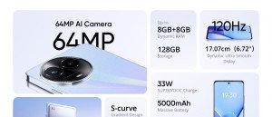 Realme 11x 5G announced with 64MP AI Cam and 33W SuperVOOC
