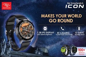Itel Icon smartwatch debuts with Bluetooth calling
