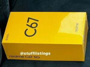 Realme C67 5G Retail Box Leaked