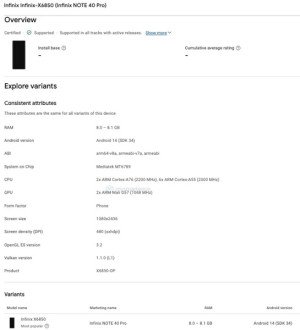 Infinix Note 40 and 40 Pro Confirmed: 8mm Slim Body, Triple Cameras, & Android 14
